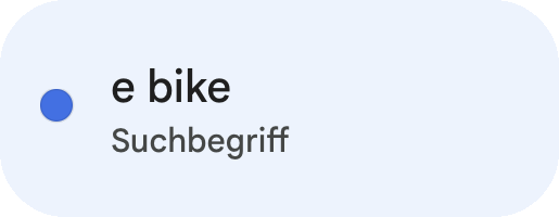 Suchbegriff: e bike